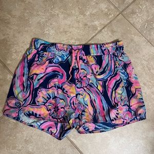 EUC XS Lilly Pulitzer board shorts dry fit dri